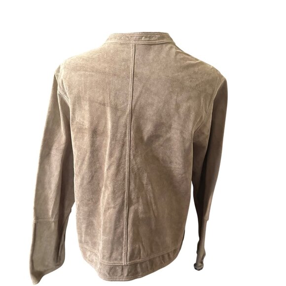 David Dart Collection tan leather size M jacket - Picture 2 of 7